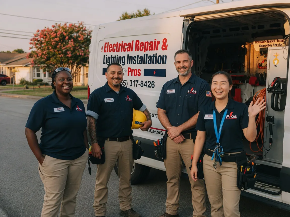 Licensed Electrician company in Bryson, TX
